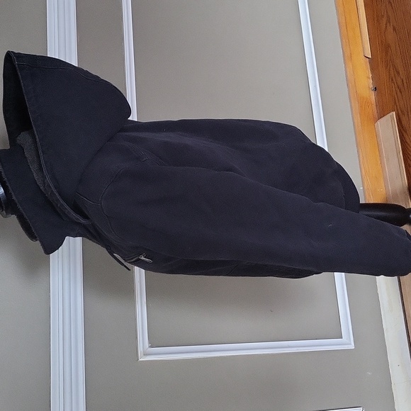 Carhartt Black Weathered Wildwood Jacket Size Medium - Picture 4 of 13